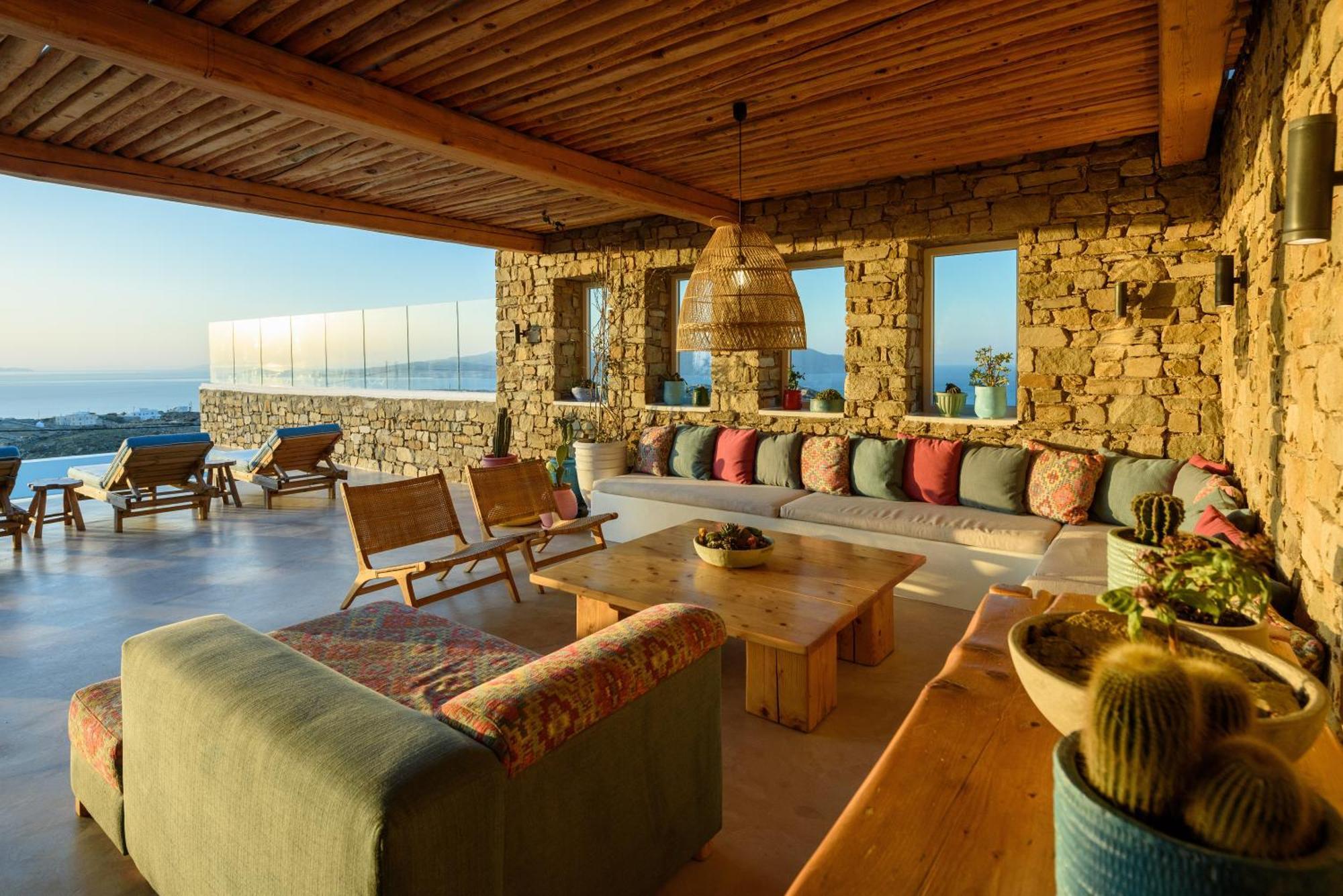 Villa Joy - Sunset Sea View Villa Mykonos Town Εξωτερικό φωτογραφία