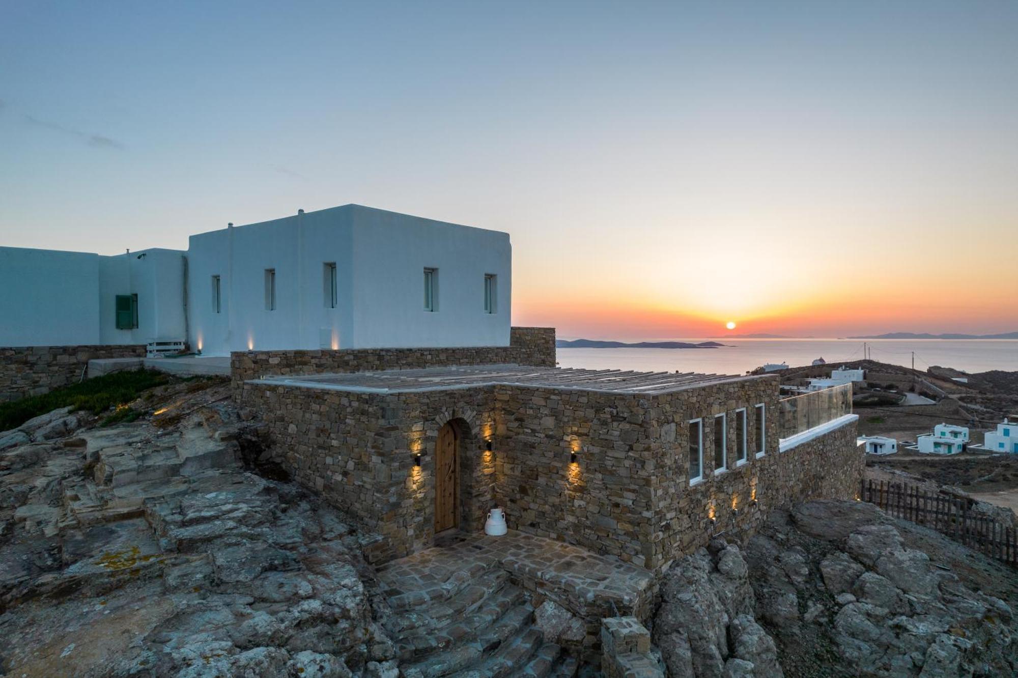 Villa Joy - Sunset Sea View Villa Mykonos Town Εξωτερικό φωτογραφία