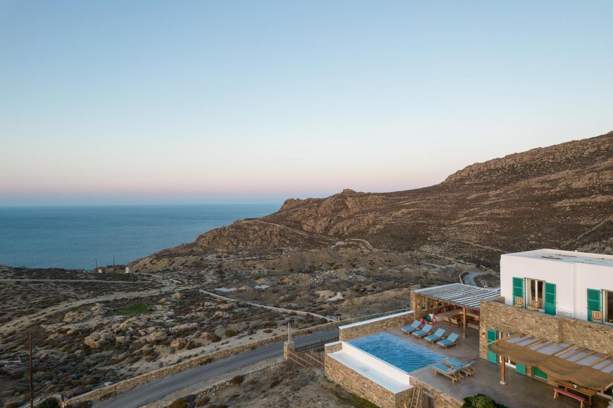 Villa Joy - Sunset Sea View Villa Mykonos Town Εξωτερικό φωτογραφία