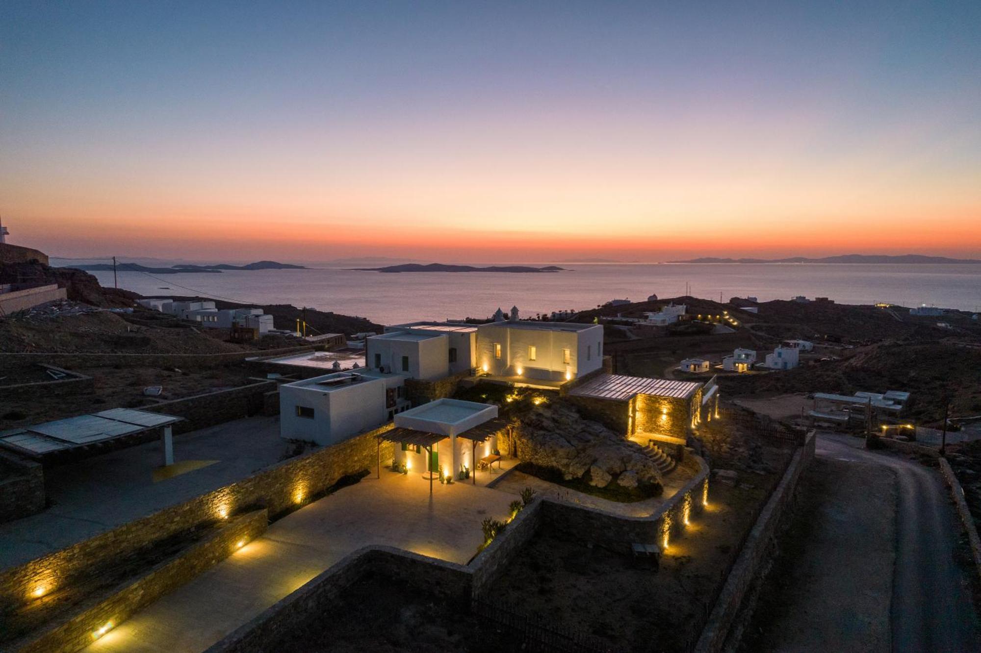 Villa Joy - Sunset Sea View Villa Mykonos Town Εξωτερικό φωτογραφία